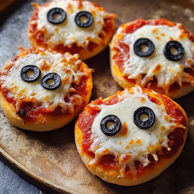 Ghost Pizza Bagels