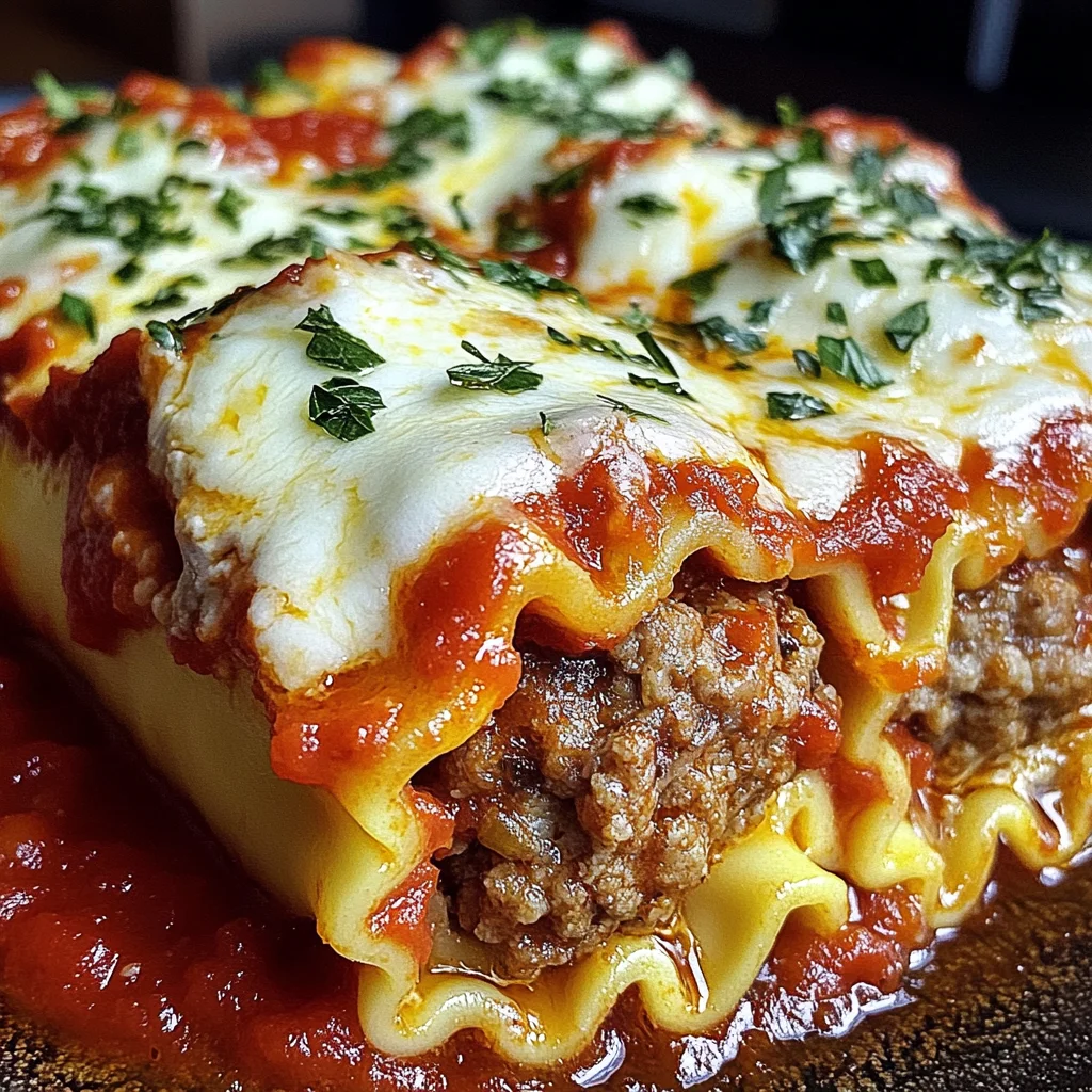 Meatball Lasagna Roll-Ups