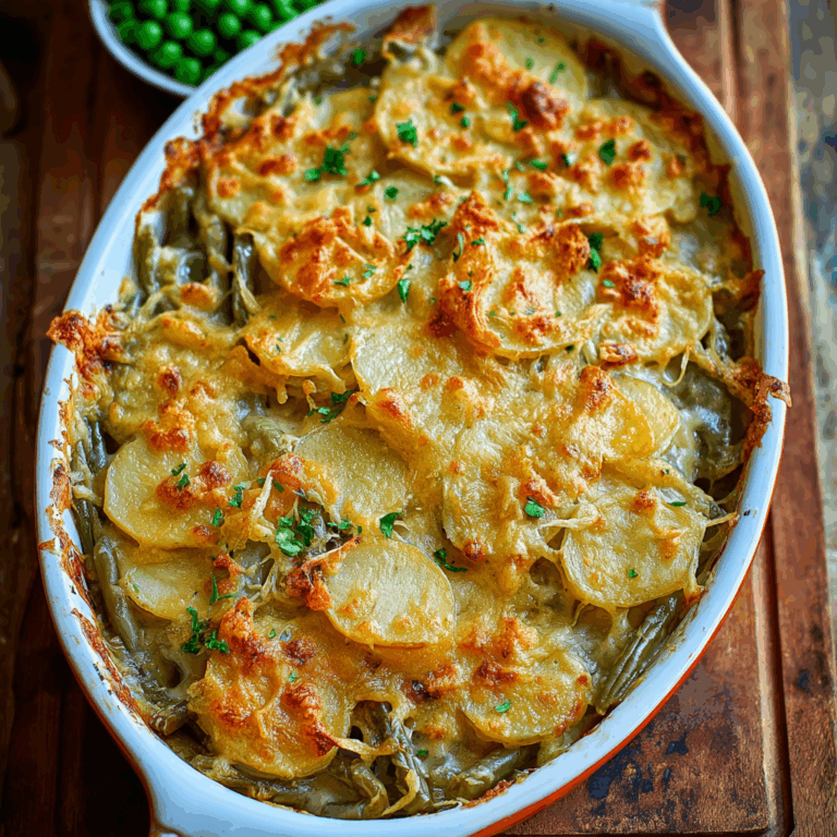 Green Bean and Potato Casserole