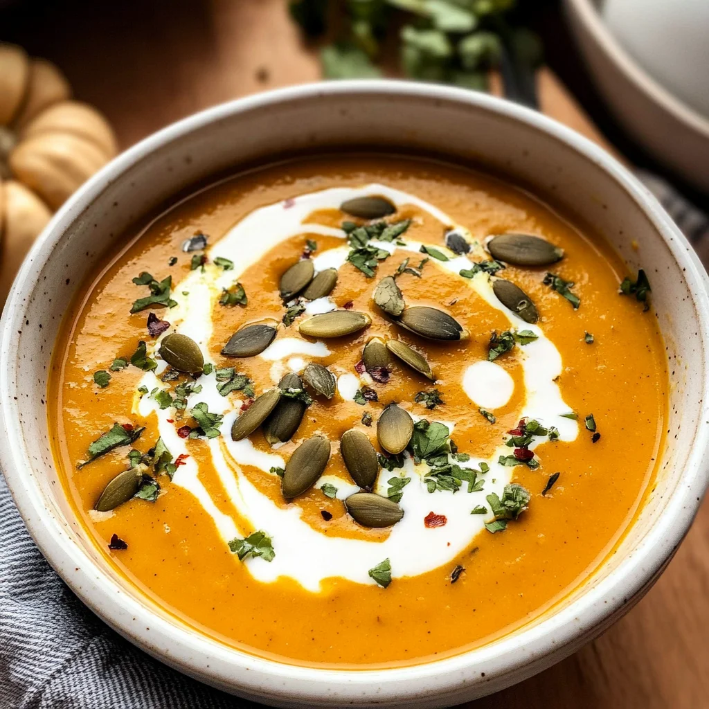 Coconut Curry Pumpkin Soup