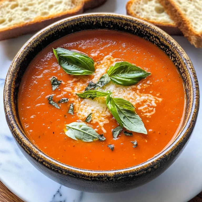 Copycat Panera Tomato Soup Recipe