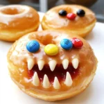 Halloween Monster Donuts