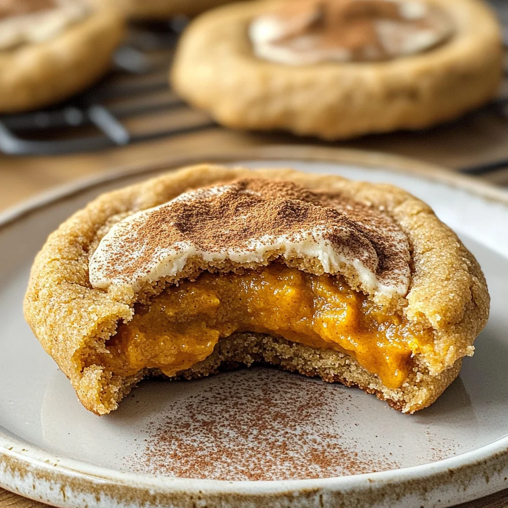 Vegan Pumpkin Pie Cookies