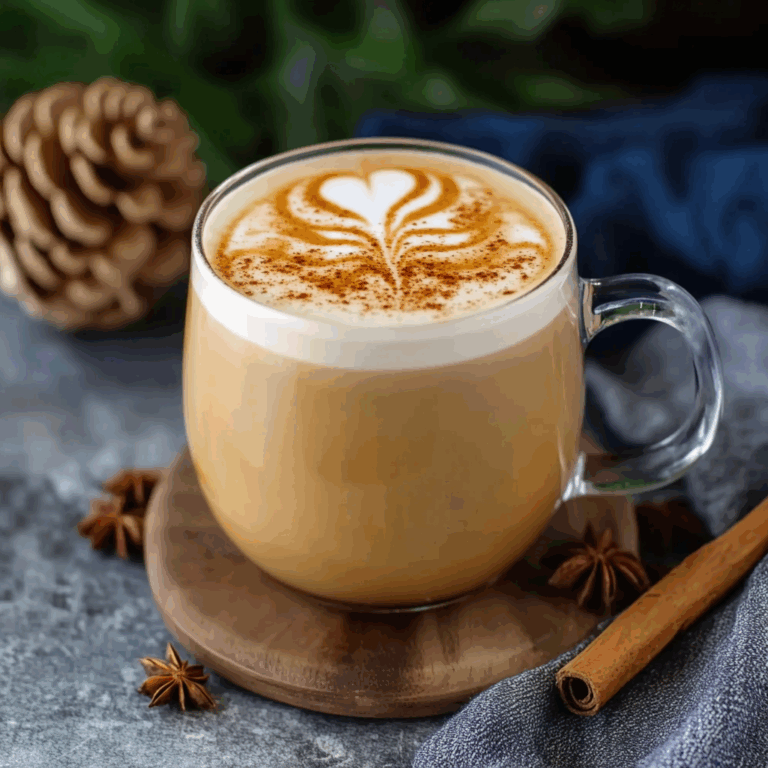 Maple Cinnamon Latte